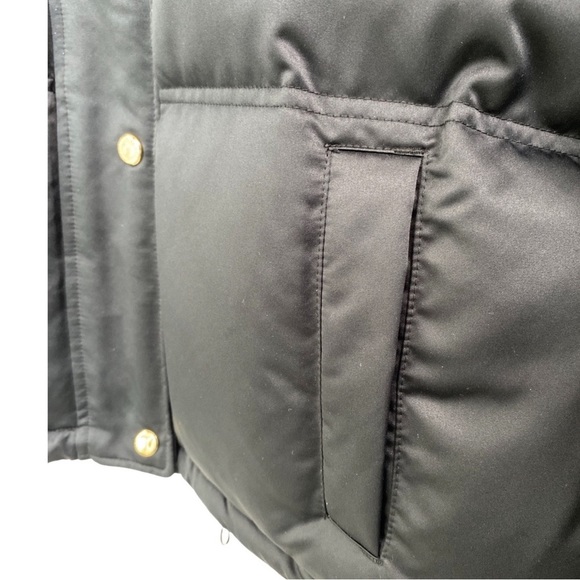 Lauren Ralph Lauren Black Plus Size Satin Puffer Jacket 1X NWT - Picture 11 of 16